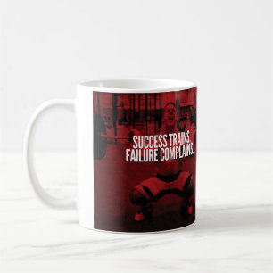Caneca De Café O Sucesso De Trens Reclama Falhas. Motivação Gym