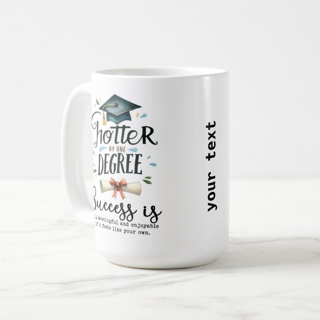 Caneca De Café O sucesso é (Frente Esquerda)