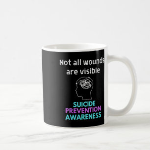 Caneca De Café O Suicídio Dá A Dor A Outra Pessoa. Suicídio