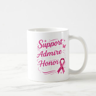 Caneca De Café O Suporte à Consciência do Cancer da Mama Combatem