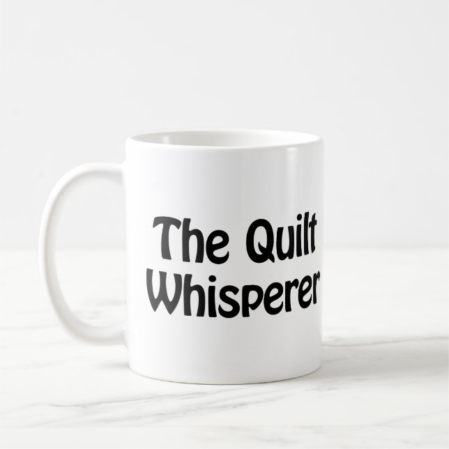 Caneca De Café o sussurro de colcha (Esquerda)