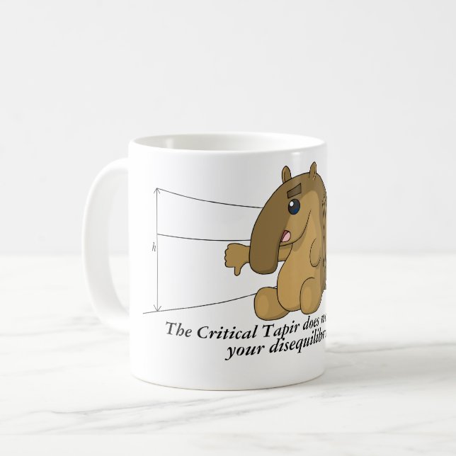 Caneca De Café O Tapir Crítico - Geologia Estrutural (Frente Esquerda)