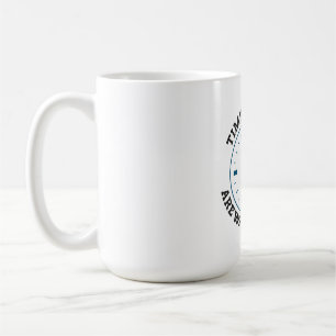 Caneca De Café O tempo e a distância estão esperando por nenhum -