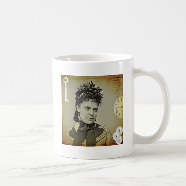 Caneca De Café O Tempo Passa Por (Direita)