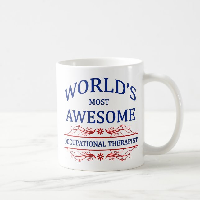 Caneca De Café O terapeuta ocupacional o mais impressionante do (Direita)