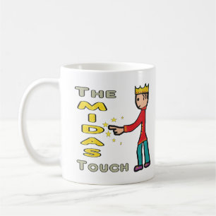 Caneca De Café O Toque Midas