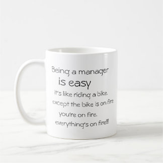 Caneca De Café O "trabalho customizável é fácil, tudo está no
