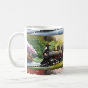 Caneca De Café O trem das estações