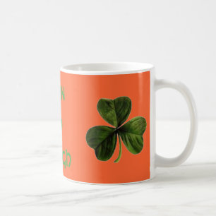 Caneca De Café o trevo, homehat, Erin vai Bragh