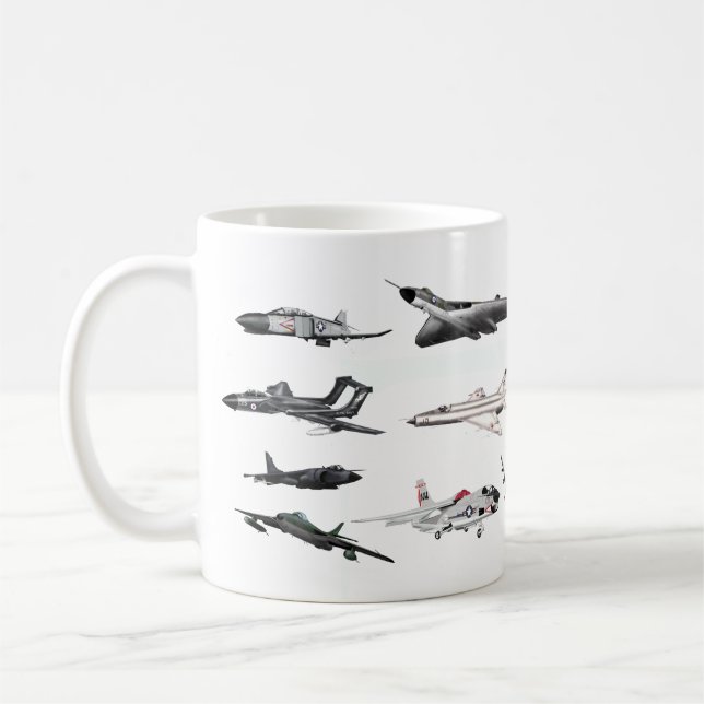 Caneca De Café O Último Avião Coffee Mug (Esquerda)