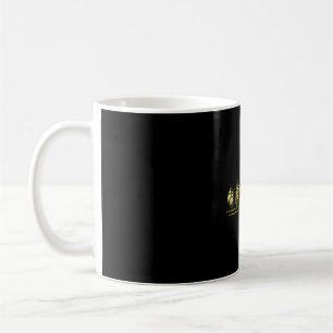 Caneca De Café O último dos bugs vintage humor música inseto