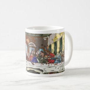 Caneca De Café O último jantar: Jesus e seus discípulos