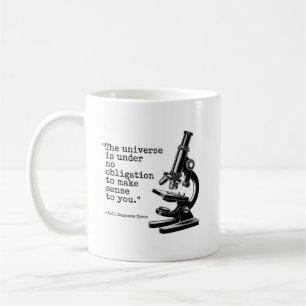 Caneca De Café O Universo Não Faz Sentido - Vintage Science Mug