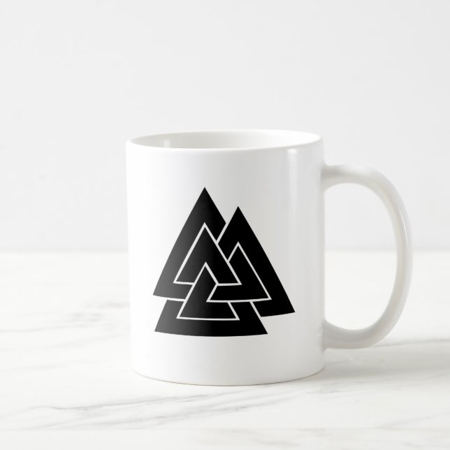 Caneca De Café O Valknut (Direita)