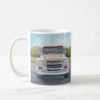 Caneca De Café O velho Chevy Truck Art Mug de 58