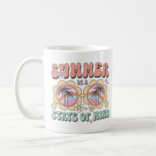 Caneca De Café O Verão É Um Estado De Mente