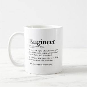 Caneca De Café O verdadeiro significado de um Engenheiro