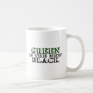 Caneca De Café O verde é o preto novo
