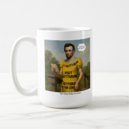 Caneca De Café O Vestido Do Anúncio Gettysburg
