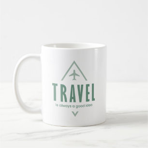 Caneca De Café O viagem é sempre uma boa ideia, Adventure Seeker