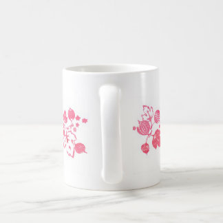 Caneca De Café O vintage inspirou o GB cor-de-rosa 11 onças.