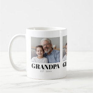 Caneca De Café O Vôo Fundou o Dia dos Avós com Foto