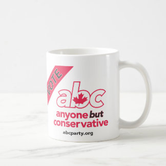 Caneca De Café O voto ABC agride