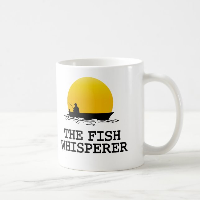 Caneca De Café O Whisperer dos peixes (Direita)