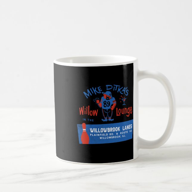 Caneca De Café O Willow Lounge de Mike Ditka (Direita)
