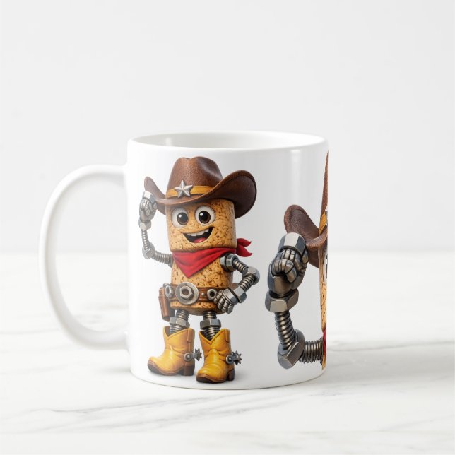 Caneca De Café O Xerife Corky (Esquerda)