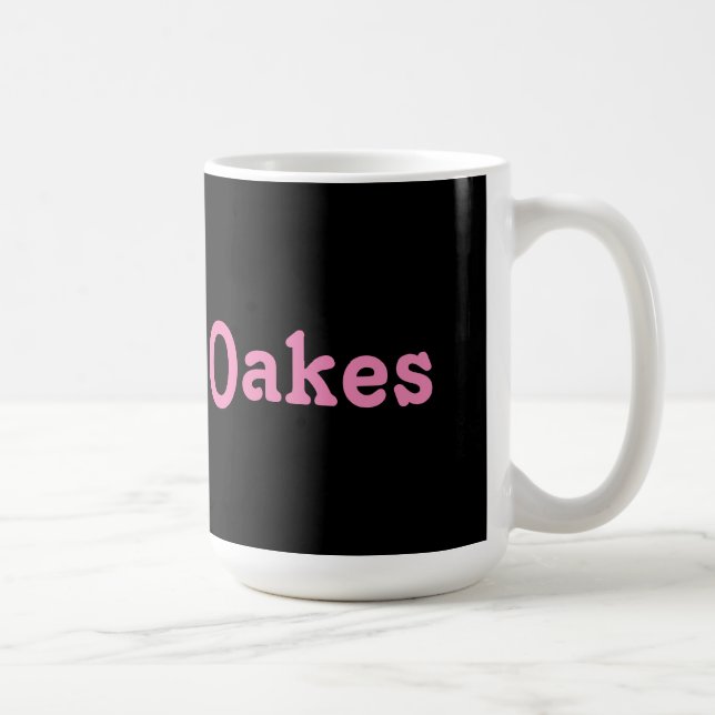 Caneca De Café Oakes de Mug (Direita)