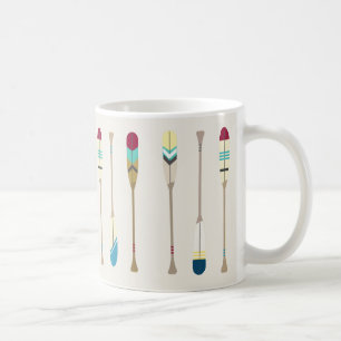 Caneca De Café Oars de Vintage
