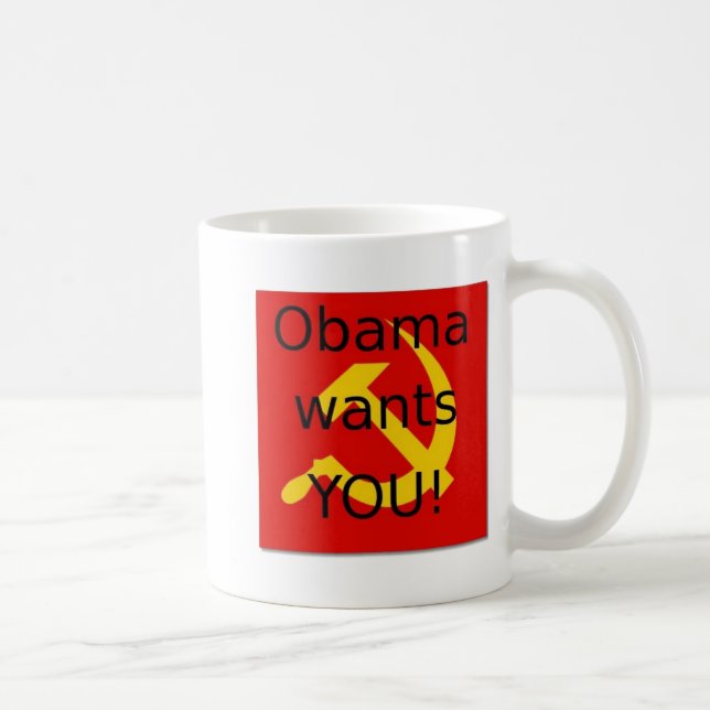 Caneca De Café Obama (Direita)