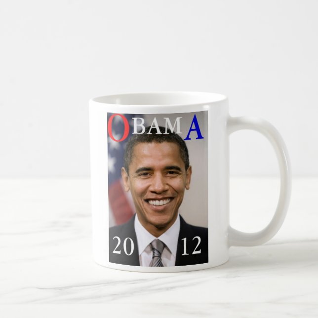 CANECA DE CAFÉ OBAMA 2012 (Direita)