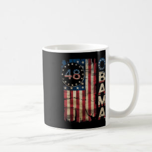 Caneca De Café Obama 48º Presidente Americano Flag Obama For Pres