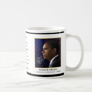 Caneca De Café Obama com JFK - Café Mug