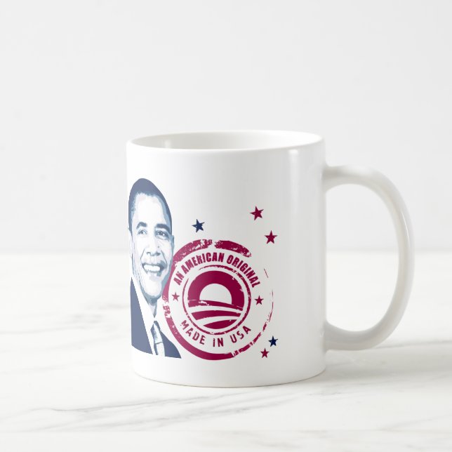 Caneca De Café Obama - feito nos EUA (Direita)