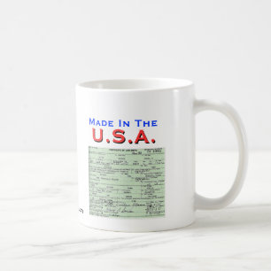 Caneca De Café Obama: Feito nos EUA