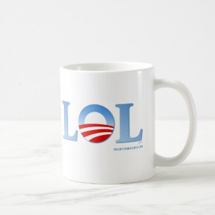 Caneca De Café Obama LOL