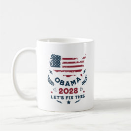 Caneca De Café Obama Para O Presidente Obama 2028 A Democracia Ga