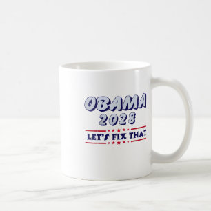 Caneca De Café Obama Vintage Retro Patriótico 2028 Prote Política