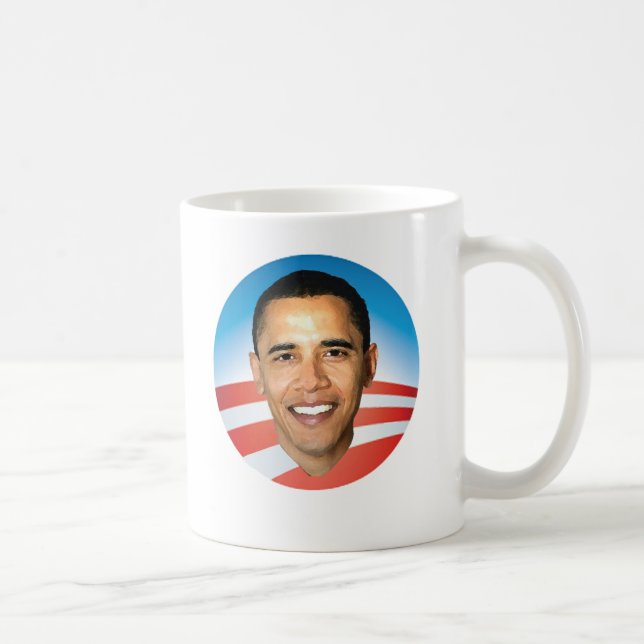 Caneca De Café obamalogo2008c, Barack Obama2008 (Direita)