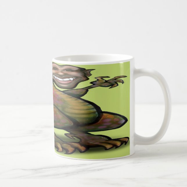 Caneca De Café Obamasaurus Rex (Direita)