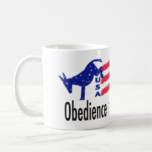 Caneca De Café Obediência Patriotismo