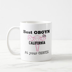 Caneca De Café OBGYN Gynecologista Obstetrícia Engraçado Humor