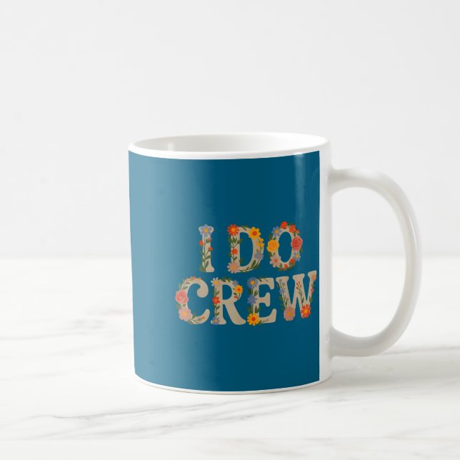 Caneca De Café Objetivos da noiva do crew bloom futuro casamento  (Direita)