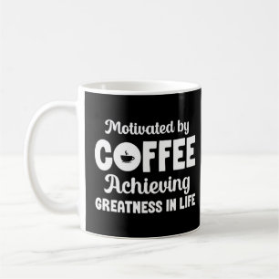 Caneca De Café Objetivos de Ambição Coffee Cotações Motivacionais