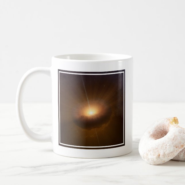 Caneca De Café Objeto Celestial Cx330. (Com Donut)