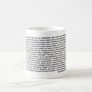 Caneca De Café Obliquamente