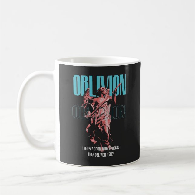 Caneca De Café Oblivion Brutalism Design (Esquerda)
